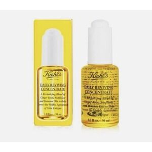 Kiehl's Daily Reviving Concentrate Face Oil 1.0oz/30ml New In Box - Discontinued